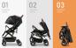 Preview: Qian stylisches leichtes Kinderwagen